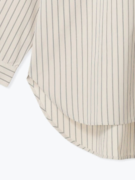【イージーケア】マルチスタイルシャツ（グレー/ブラック/ベージュ/ブルー/キナリ）｜Samansa Mos2 blue（サマンサモスモス ブルー）通販