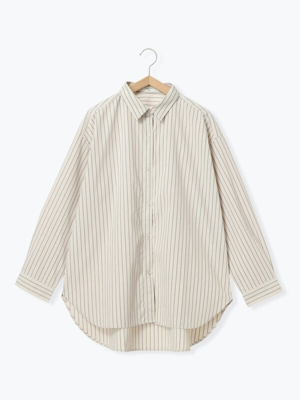 セール】 【イージーケア】マルチスタイルシャツ（グレー/ブラック