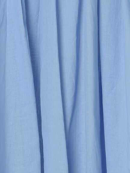 ◎シフォンタックブラウス（オフホワイト/ブラック/ブルー）｜Samansa Mos2 blue（サマンサモスモス ブルー）通販