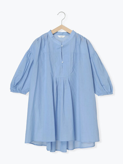 ◎シフォンタックブラウス（オフホワイト/ブラック/ブルー）｜Samansa Mos2 blue（サマンサモスモス ブルー）通販