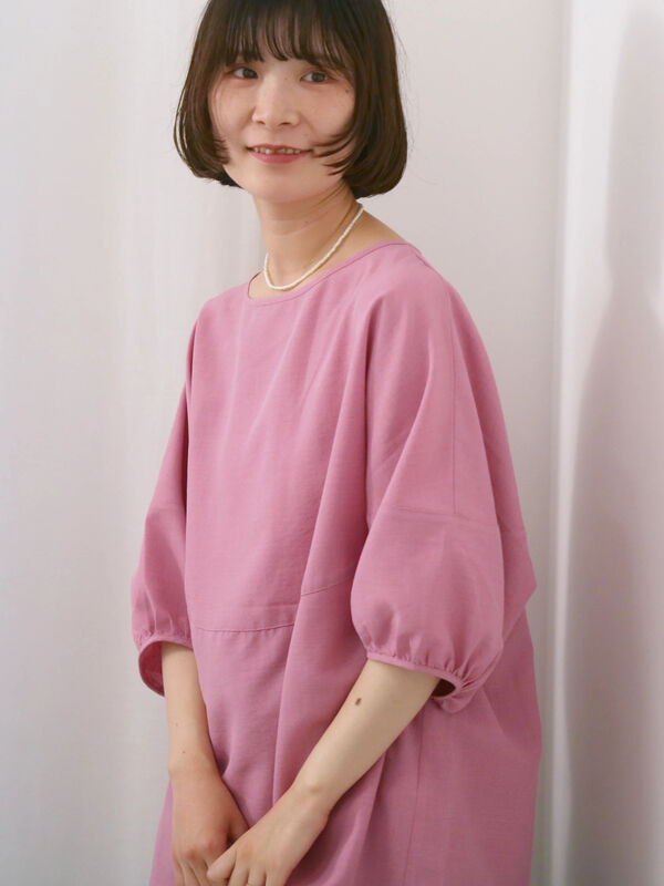 Cygne 袖バルーン刺繍ブラウス Aman 0サイズ 袖バルーン刺繍ブラウス Aman | Cygne