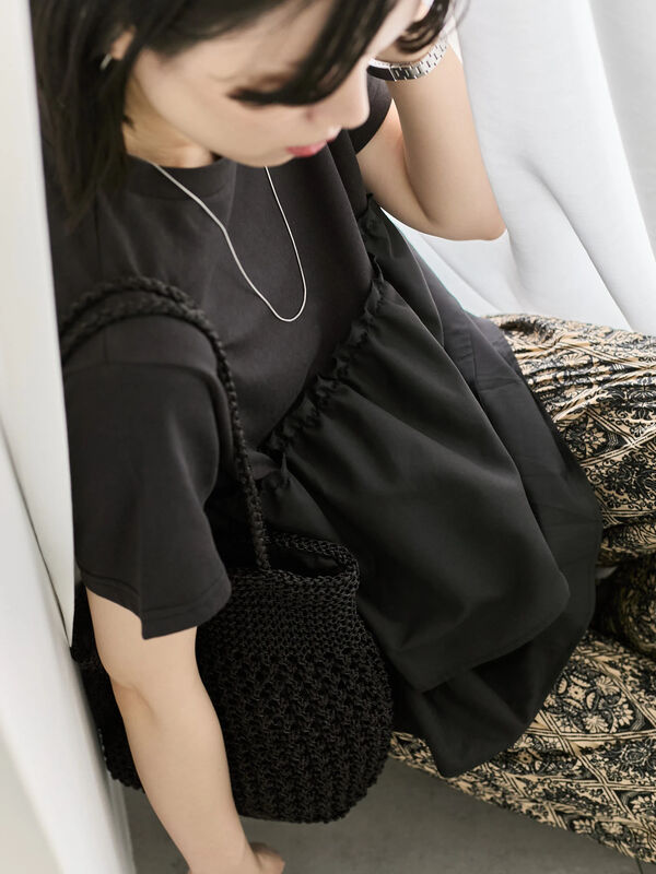 セール】 【接触冷感】ドッキングティアードプルオーバー（オフ