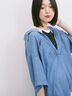 【接触冷感】クールデニムビッグシャツ（グレー/ブルー/ネイビー）｜Samansa Mos2 blue（サマンサモスモス ブルー）通販