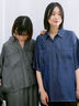 【接触冷感】クールデニムビッグシャツ（グレー/ブルー/ネイビー）｜Samansa Mos2 blue（サマンサモスモス ブルー）通販