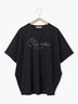 【接触冷感】ドルマンギャザー刺繍Tシャツ（オフホワイト/チャコールグレー/ボルドー/ブルー/ネイビー）｜Samansa Mos2 blue（サマンサモスモス ブルー）通販