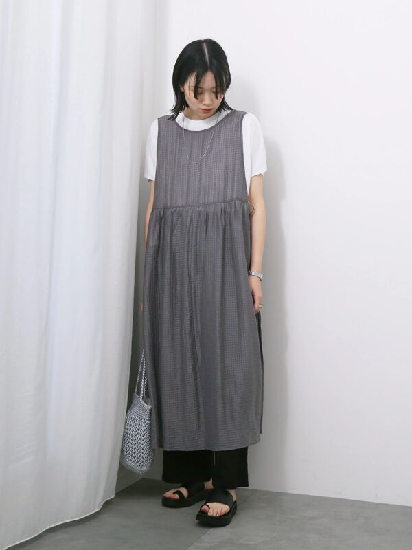 なな様ネイビー2ワンピース アートペイント柄ロングワンピース(ワンピース) | al'aise