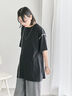 ◎【接触冷感】切替ステッチチュニック（オフホワイト/チャコールグレー/ブラック）｜Samansa Mos2 blue（サマンサモスモス ブルー）通販