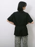 ◎【接触冷感】ウエストリボンTシャツ（オフホワイト/ブラック/ＴＯＰグレー）｜Samansa Mos2 blue（サマンサモスモス ブルー）通販