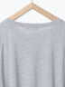 ◎【接触冷感】ウエストリボンTシャツ（オフホワイト/ブラック/ＴＯＰグレー）｜Samansa Mos2 blue（サマンサモスモス ブルー）通販