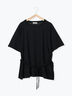 ◎【接触冷感】ウエストリボンTシャツ（オフホワイト/ブラック/ＴＯＰグレー）｜Samansa Mos2 blue（サマンサモスモス ブルー）通販