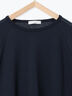 ◎【接触冷感】ベロアラインリボンTシャツ（チャコールグレー/ネイビー/ＴＯＰグレー）｜Samansa Mos2 blue（サマンサモスモス ブルー）通販
