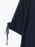 ◎【接触冷感】ベロアラインリボンTシャツ（チャコールグレー/ネイビー/ＴＯＰグレー）｜Samansa Mos2 blue（サマンサモスモス ブルー）通販
