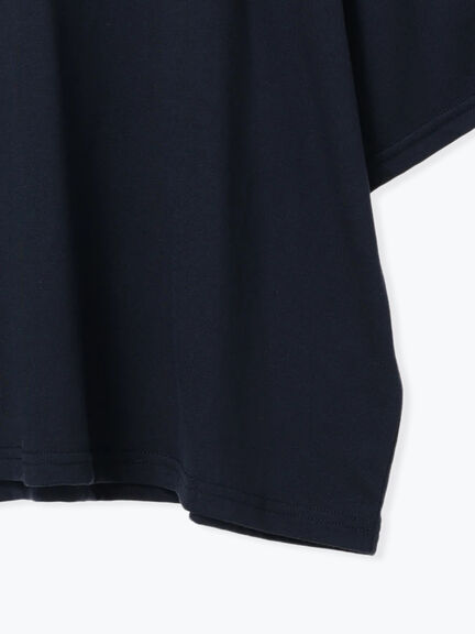 ◎【接触冷感】ベロアラインリボンTシャツ（チャコールグレー/ネイビー/ＴＯＰグレー）｜Samansa Mos2 blue（サマンサモスモス ブルー）通販