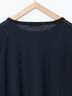 ◎【接触冷感】ベロアラインリボンTシャツ（チャコールグレー/ネイビー/ＴＯＰグレー）｜Samansa Mos2 blue（サマンサモスモス ブルー）通販