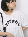◎【接触冷感】シャーリングドッキングTシャツ（オフホワイト）｜Samansa Mos2 blue（サマンサモスモス ブルー）通販