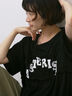 ◎【接触冷感】シャーリングドッキングTシャツ（オフホワイト/ブラック/サックスブルー）｜Samansa Mos2 blue（サマンサモスモス ブルー）通販