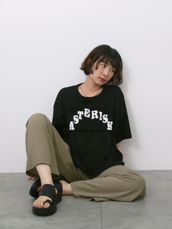 tシャツ シャーリング襟ドッキングプルオーバー「UVカット・接触冷感」 レディース ROPE' PICNIC tシャツ 「UVカット・接触冷感」レースドッキング