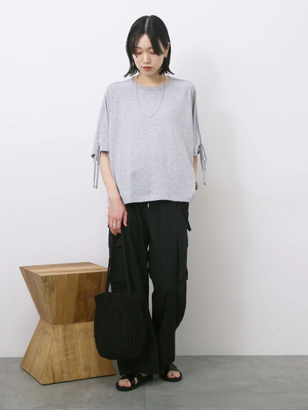◎サス付カーゴパンツ（ブラック/ブラウン/カーキ）｜Samansa Mos2 blue（サマンサモスモス ブルー）通販