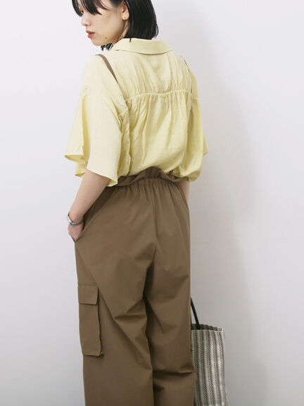 ◎サス付カーゴパンツ（ブラック/ブラウン/カーキ）｜Samansa Mos2 blue（サマンサモスモス ブルー）通販