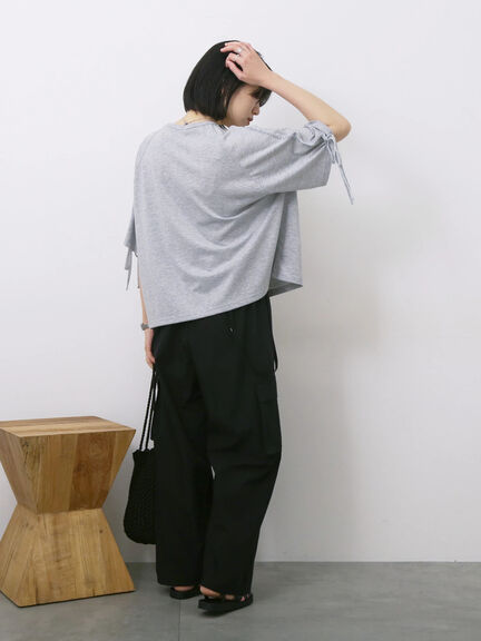 ◎サス付カーゴパンツ（ブラック/ブラウン/カーキ）｜Samansa Mos2 blue（サマンサモスモス ブルー）通販
