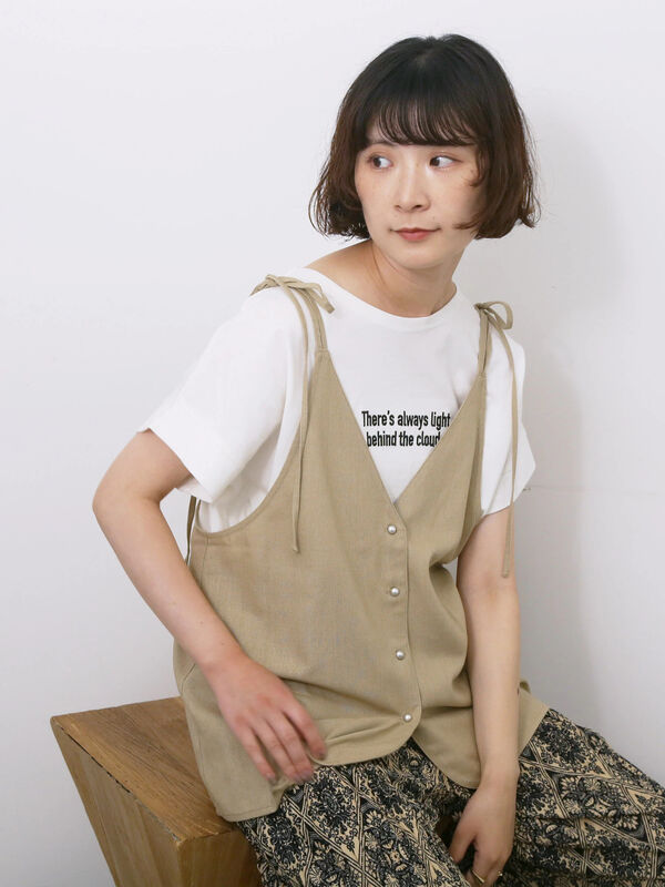 BМC　ジレ COMME CA ベスト ジレ シアーボイル レディース : ZOZOTOWN