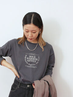 セール】 アソートプリントロンT（オフホワイト