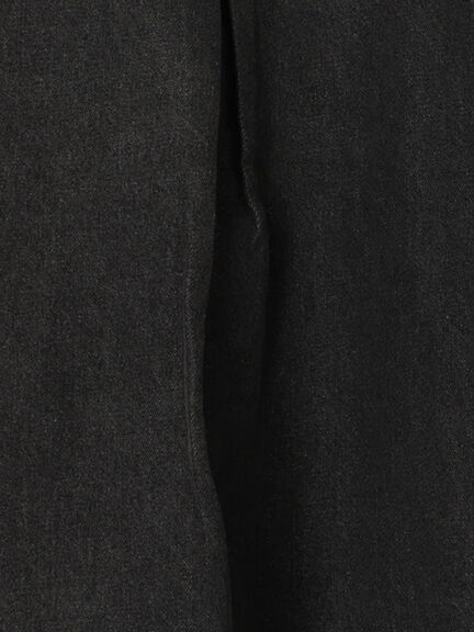 【ECO DENIM 】 ノーカラーブルゾン（チャコールグレー/ブラウン/ブルー）｜Samansa Mos2 blue（サマンサモスモス ブルー）通販