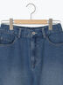 【ECO DENIM 】 フレアパンツ（チャコールグレー/ブルー/ネイビー）｜Samansa Mos2 blue（サマンサモスモス ブルー）通販