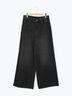 【ECO DENIM 】 ワイドストレートパンツ（チャコールグレー/ピンク/ブルー）｜Samansa Mos2 blue（サマンサモスモス ブルー）通販