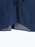 【ECO DENIM 】フリルブラウス（チャコールグレー/ブルー/ネイビー）｜Samansa Mos2 blue（サマンサモスモス ブルー）通販
