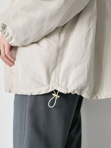 リバーシブルボアマウンテンパーカー（チャコールグレー/ライトベージュ/ベージュ）｜Samansa Mos2 blue（サマンサモスモス ブルー）通販