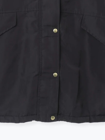 リバーシブルボアマウンテンパーカー（チャコールグレー/ライトベージュ/ベージュ）｜Samansa Mos2 blue（サマンサモスモス ブルー）通販