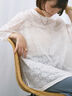レースTシャツ（オフホワイト）｜Samansa Mos2 blue（サマンサモスモス ブルー）通販