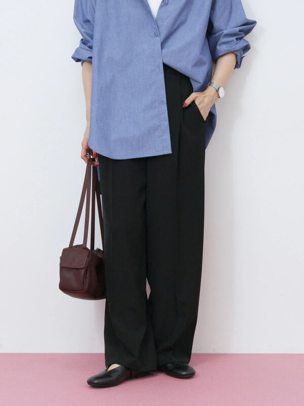 セール】 【イージーケア・吸水速乾】マルチスタイルタックストレート