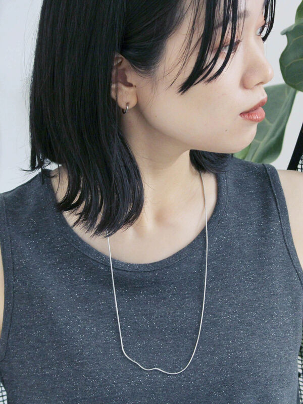 ラメタンク（チャコールグレー）｜Samansa Mos2 blue（サマンサモスモス ブルー）通販