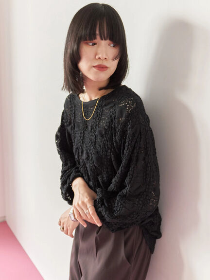 カットソー｜Samansa Mos2 blue（サマンサモスモス ブルー）公式通販