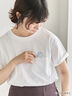 COJI-COJI/刺繍Tシャツ（オフホワイト）｜Samansa Mos2 blue（サマンサモスモス ブルー）通販