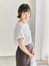 COJI-COJI/刺繍Tシャツ（オフホワイト/ＴＯＰグレー）｜Samansa Mos2 blue（サマンサモスモス ブルー）通販