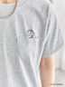 COJI-COJI/刺繍Tシャツ（オフホワイト/ＴＯＰグレー）｜Samansa Mos2 blue（サマンサモスモス ブルー）通販