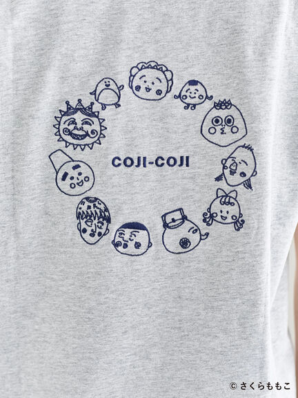 COJI-COJI/刺繍Tシャツ（オフホワイト/ＴＯＰグレー）｜Samansa Mos2 blue（サマンサモスモス ブルー）通販