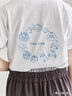 COJI-COJI/刺繍Tシャツ（オフホワイト/ＴＯＰグレー）｜Samansa Mos2 blue（サマンサモスモス ブルー）通販