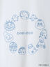 COJI-COJI/刺繍Tシャツ（オフホワイト/ＴＯＰグレー）｜Samansa Mos2 blue（サマンサモスモス ブルー）通販