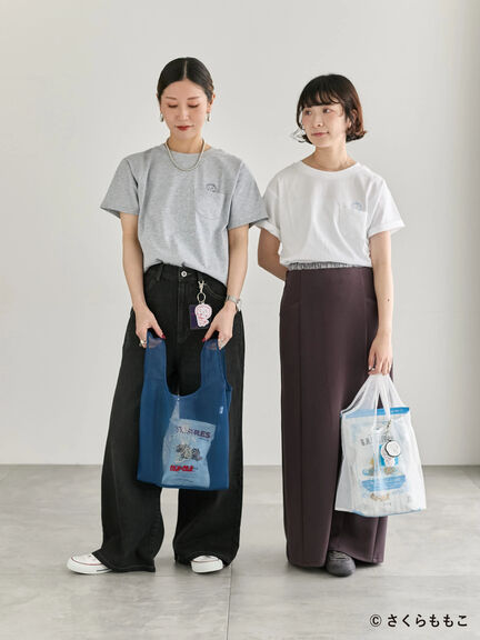 COJI-COJI/刺繍Tシャツ（オフホワイト/ＴＯＰグレー）｜Samansa Mos2 blue（サマンサモスモス ブルー）通販