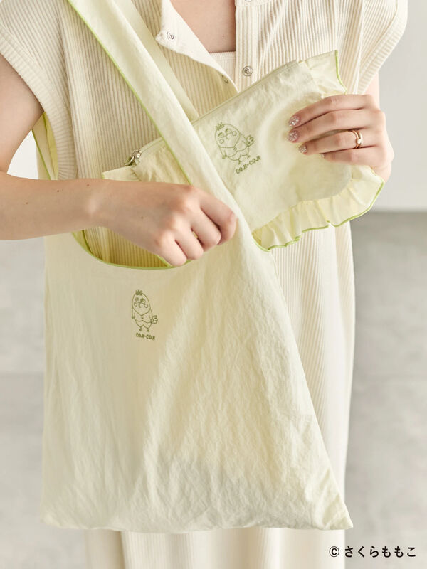 ムーンモス✩.*˚フリルバッグ ポーチ ムーンモス✩.*˚フリルバッグ ポーチ ムーンモス✩.*˚フリルバッグ