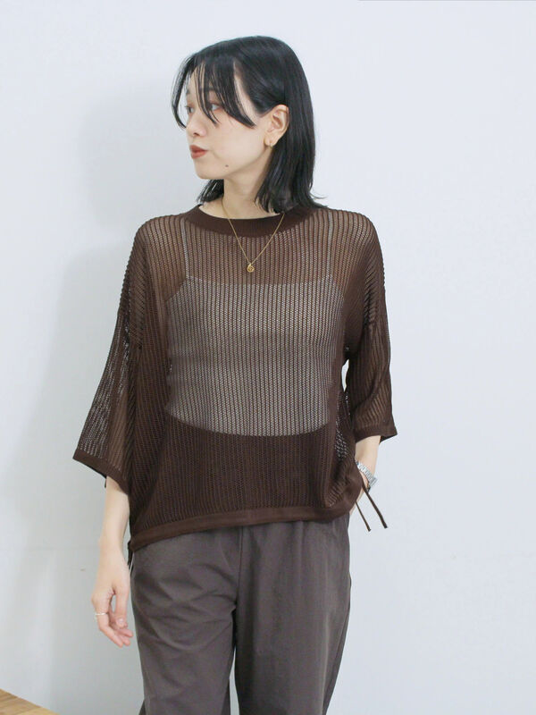 メッシュダブルフェイスカットソー 637CUM11 メッシュダブルフェイスカットソー 637CUM11 メッシュダブルフェイス