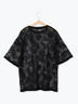 チュールフラワーコードTシャツ（オフホワイト/グレー/ブラック）｜Samansa Mos2 blue（サマンサモスモス ブルー）通販