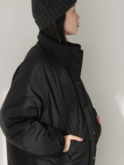 中綿モンスターコート（ブラック/ベージュ/カーキ）｜Samansa Mos2 blue（サマンサモスモス ブルー）通販