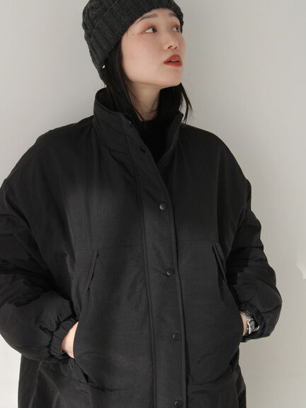 中綿モンスターコート（ブラック/ベージュ/カーキ）｜Samansa Mos2 blue（サマンサモスモス ブルー）通販