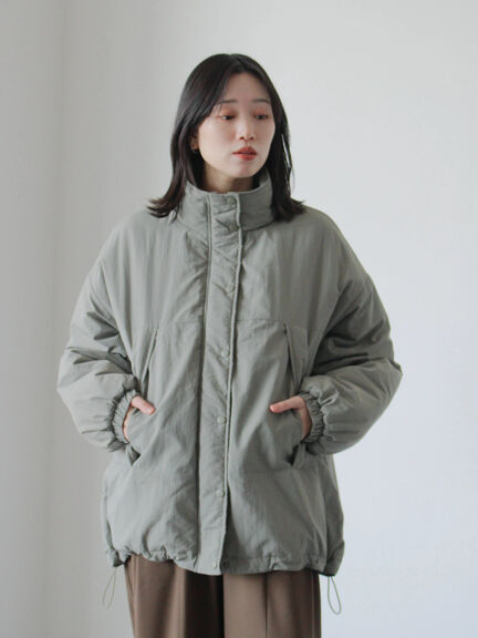 中綿モンスターコート（ブラック/ベージュ/カーキ）｜Samansa Mos2 blue（サマンサモスモス ブルー）通販