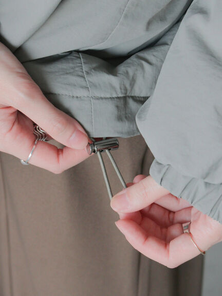 中綿モンスターコート（ブラック/ベージュ/カーキ）｜Samansa Mos2 blue（サマンサモスモス ブルー）通販